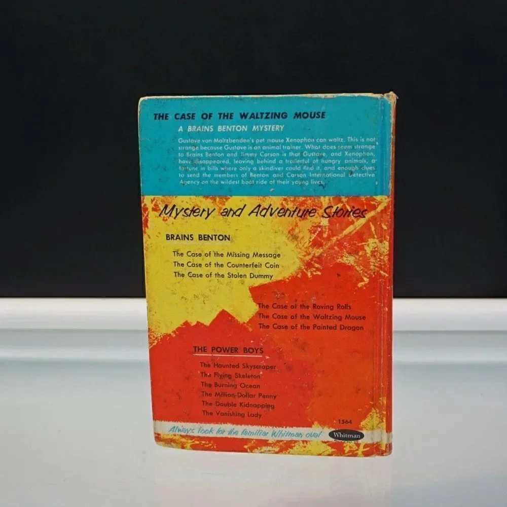 Case of the Waltzing Mouse A Brains Benton Mystery 1961 George Wyatt Hard Cover